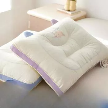 Подушка для шеи из хлопка класса А, подушка для взрослых 48*74, детская подушка, подушка для студенческого общежития, односпальная