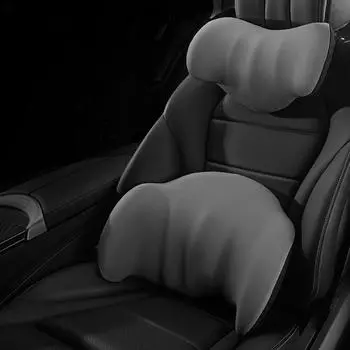 Подушка для шеи из пеноматериала с эффектом памяти Защита поясничной опоры Подушка для поясницы Подголовник для автомобиля Автомобильные аксессуары Аксессуары для салона Аксессуары для путешествий