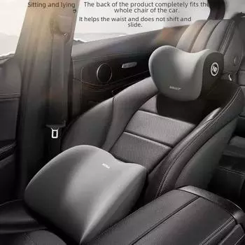 Подушка для шеи из пеноматериала с эффектом памяти для максимального комфорта во время вождения one headrest