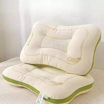 Подушка для шеи Jue Mingzi, подушка с раздельным сердцевиной из перьевого бархата, подушка для глубокого сна, для дома и учебы, одинарная, для всей головы 48 * 74cm one pack