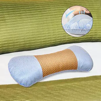 Подушка для шеи Компактный портативный легкий эргономичный наполнитель из полыни для подарка