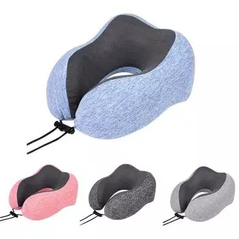 Подушка для шеи, которую можно стирать в машине, дышащая подушка для шеи, удобная подушка для путешествий в самолете