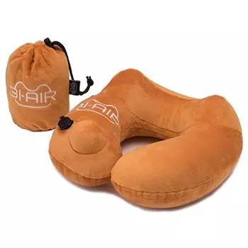 Подушка для шеи насосного типа GI-AIR HC-017 (осенний апельсин)