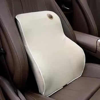 Подушка для шеи, подголовник для автомобиля, ортопедическая подушка для поясницы и спины, подушка для путешествий в автомобиль, облегчение боли в талии, черная lumbar support чёрный