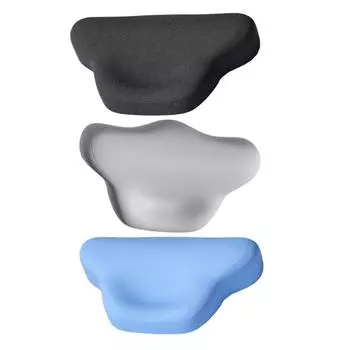 Подушка для шеи, подушка из пены с эффектом памяти для шеи и плеч, легко чистится темно-серого