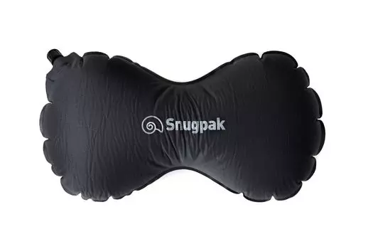 Подушка для шеи Snugpak Butterfly Neck Pillow Black Pillow SP02712BK Японская самонадувающаяся (Подлинный продукт) чёрный