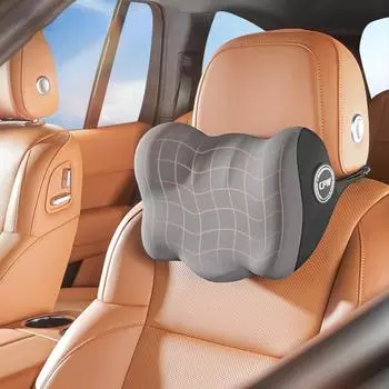Подушка для шеи в автомобиль, защита поясницы, поддержка поясницы, дышащая подушка для подголовника автомобиля с эффектом памяти, снимает давление, подушка для спинки сиденья автомобиля