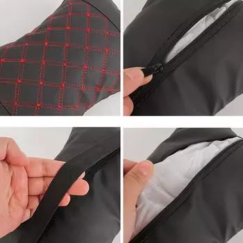 Подушка для шеи в автомобиле 20 X 18 см, дышащая подушка для подголовника для автомобильного сиденья, повысьте комфорт вождения, удобная подушка для подголовника