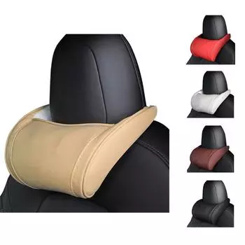 Подушка для шеи в автомобиле для поддержки шеи, мягкость, ультракомфортная подушка для шеи для облегчения боли во время вождения, чёрный