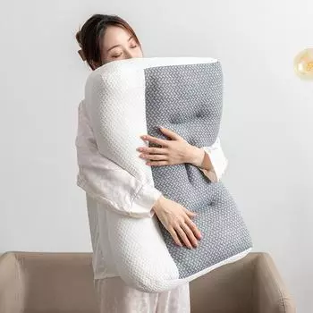 Подушка для шейного отдела позвоночника в японском стиле, подушка для вытяжения, подушка для защиты шеи, помогающая спать, пара специальных подушек-сердечников для сна 78*74cm