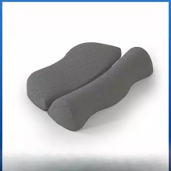 Подушка для шейного позвонка «два в одном» из многофункциональной пены с эффектом памяти для офиса Подушка для вытяжения Подушка с медленным отскоком