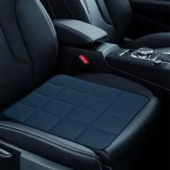 Подушка для сиденья автомобиля из бамбукового угля, дышащая, удобная подушка для сиденья водителя, аксессуары для салона автомобиля mesh and charcoal&Four Seasons белый