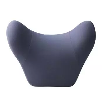 Подушка для сиденья автомобиля с эффектом памяти, дышащая, мягкая, с поддержкой шеи и спины, для вождения, цвет голубой озеро синий