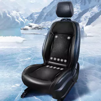 Подушка для сиденья автомобиля с охлаждением, охлаждающий чехол с массажем и вентиляцией, лето для мужчин, офис, With 16 Fans