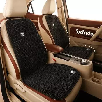 Подушка для сиденья автомобиля Xiaoxiangfeng Bunny Bear на все времена года: Совместимо с Geely Xingyuan, Panda, Binrui и Binyue. Panda headrest