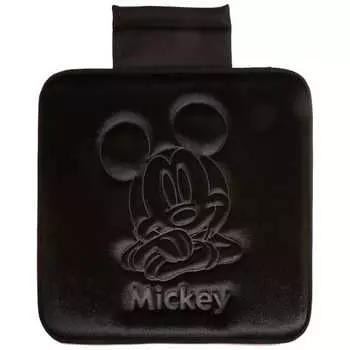 Подушка для сиденья BONFORM Disney/Mickey Mickey Press Velor Light/Normal Car Single Press со стопором 45x45x2 см, черная 5590-02BK