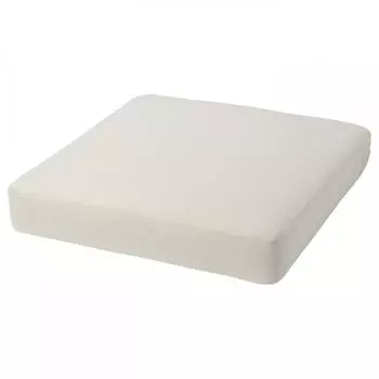 Подушка для сиденья IKEA ФРЁСОН ДУВХОЛЬМЕН, садовая, бежевая, 62x62 см