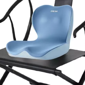Подушка для сиденья из пеноматериала с эффектом памяти, поддержка спины, многофункциональное кресло, переносная подставка для мамы и синий