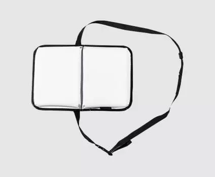 Подушка для сиденья Jackall, складная, размер S, 210 x 300 мм, белая (6724)