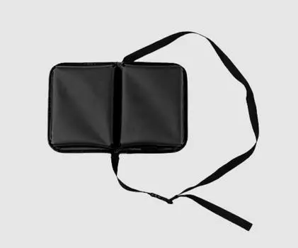 Подушка для сиденья Jackall, складная, размер L 250 x 390 мм, черная (6717)