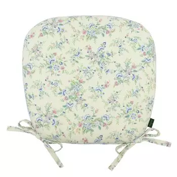 Подушка для сиденья Kawashima Textile Cercon MINTON, Haddon Flower Pass, синяя, 45 x 43 см, LN1224, сделано в Японии синий