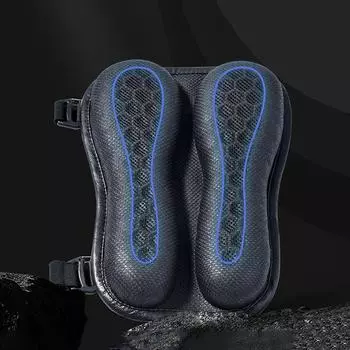 Подушка для сиденья мотоцикла с гелем 3D сотовая структура амортизация и воздухопроницаемость складная подушка для сиденья мотоцикла с гелем для длительных поездок чёрный