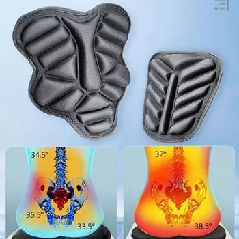 Подушка для сиденья мотоцикла, снимающая давление, большая для езды на мотоцикле, для путешествий на открытом воздухе, седла