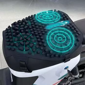 Подушка для сиденья мотоцикла Защитные накладки для мотоцикла Силиконовая подушка для сиденья Подушка для пассажирского сиденья мотоцикла Подушка для сиденья для длительных поездок