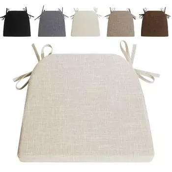 Подушка для сиденья RUIXUAN со шнурком для обеденного стола, низкая, высокая, японская, западная, для тела, моющаяся под давлением, снимает давление на поясницу и