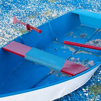 Подушка для сиденья с веслом для лодки, подушка для скамейки, седло дракона, плавучесть для гребца синий