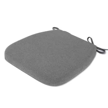 Подушка для сиденья стула, обеденное сиденье стула, обеденная подушка с ремнем для сиденья, высокоэластичная подушка, подушка, чехол, подушка, подушка, стул, темно-серого