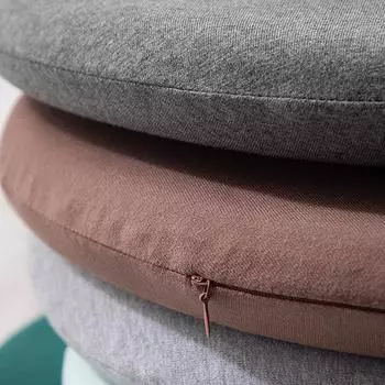 Подушка для сиденья табурета из пены с эффектом памяти для домашнего офиса, мягкая, удобная, круглая, эластичная 30*3cm