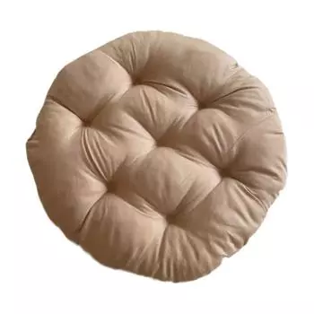 Подушка для сиденья в форме яйца, мягкая подушка для сиденья, диаметр 40 см, подвесная подушка для сиденья патио, подушка для сиденья кресла-качалки жёлтый