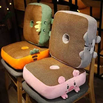 Подушка для сиденья в стиле перголы Подушка для ягодиц Четыре сезона Кресло Напольное офисное сидячее изделие Артефакт Подушка для ягодиц Дышащая летняя