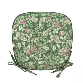 Подушка для сидения Kawashima Textile Cercon Dining Cushion June Berry Green 45 x 43 см LN1019 Сделано в Японии