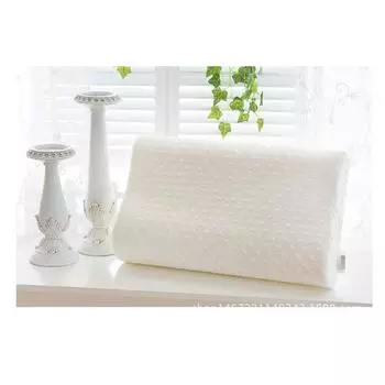 Подушка для сна 50*30КМ пены с эффектом памяти простая ортопедическая контурная шея шейной подушки поддержки 50*30cm(3) белый
