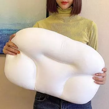 Подушка для сна, эргономичный дизайн, подушка из пены с эффектом памяти, массажная подушка для поддержки головы, товары для здоровья светло-серый