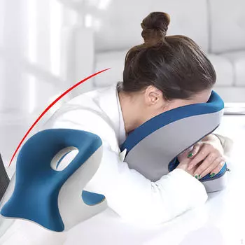 Подушка для сна, легкая подушка, портативный подголовник, подушка для положения лицом вниз, поддержка шеи для СПА