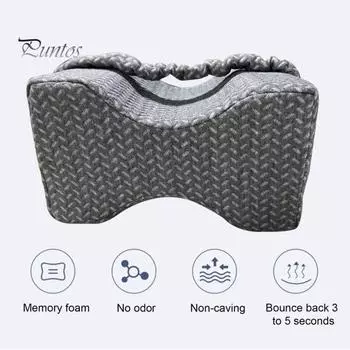 Подушка для сна на боку, пандус для ног, снимает усталость, формирует форму ног, снимает боль в бедрах, поднимает ноги, улучшает кровообращение, отек ног, подушка для ног серый