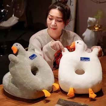 Подушка для сна на обеденный перерыв для девочек, артефакт для школьников, летняя, супер мягкая и удобная, милая подушка для офиса 25x30x30