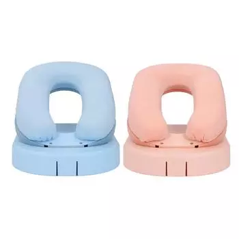 Подушка для сна на рабочем столе, подушка для сна лицом вниз с эффектом памяти, регулируемая по высоте, подушка для сна лицом вниз Pink