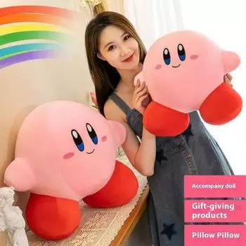 Подушка для сна в виде куклы Кирби, большая плюшевая игрушка в виде сердца для девочки, подарок на день рождения 30 cm [0.32kg]