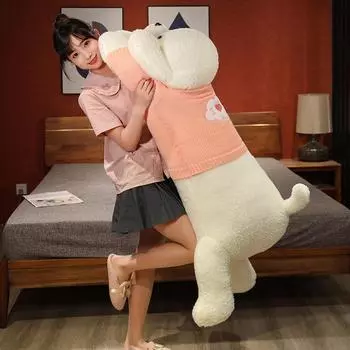 Подушка для собак Собака Собака Плюшевый мишка Плюшевые игрушки Мальчики и девочки Спящий медведь Тряпичная кукла [Hot Sale] 90cm