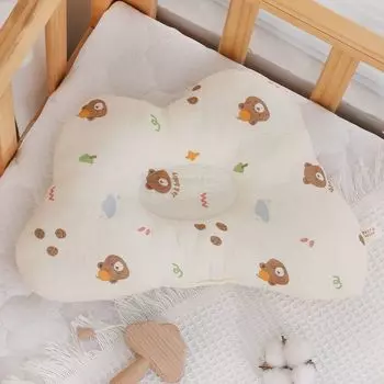 Подушка для собаки K-style Подушка для сна Подушка для кошки Защита Шейный отдел позвоночника Будка Хлопковая подушка Товары для питомцев для сна с подушкой Голова Orange bear