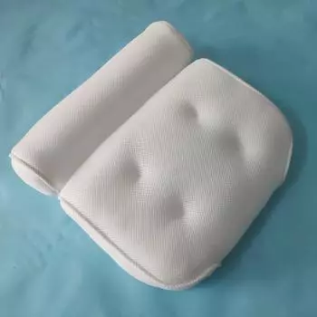 Подушка для спа-ванны с присосками, поддержка шеи и спины, утолщенная подушка для головы, аксессуары для домашней гидромассажной ванны