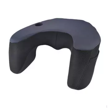 Подушка для стола для ноутбука, большая для чтения, для взрослых, подлокотник с подстаканником, память Grey