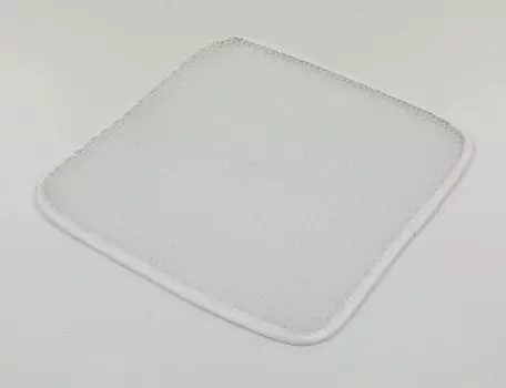 Подушка для стола Mesh Zabuton белая, не душная, рабочая, дышащая, моющаяся, белый