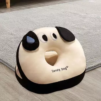 Подушка для стола, Подушка с изображением мультяшного лица, Портативная диванная подушка, Подушка для шеи dog