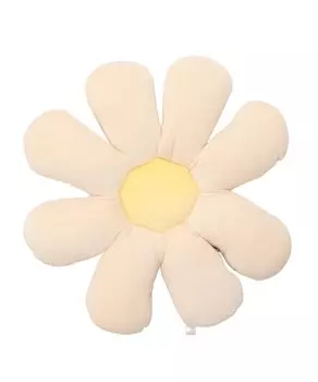 Подушка для стула Aimoha Flower Cushion Chair Bad Cushion Zabuton Flower x (Белый желтый)