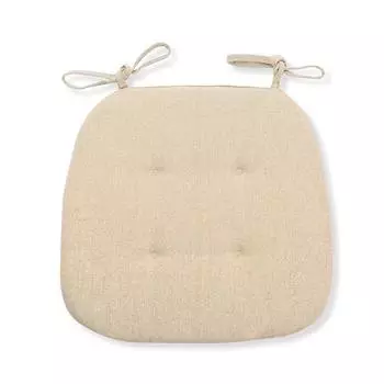 Подушка для стула для летней столовой, утолщенная хлопковая льняная дышащая подушка, студенческая подушка для стула в форме подковы, товары для дома